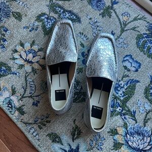 Dolce Vita Silver Metallic Loafers